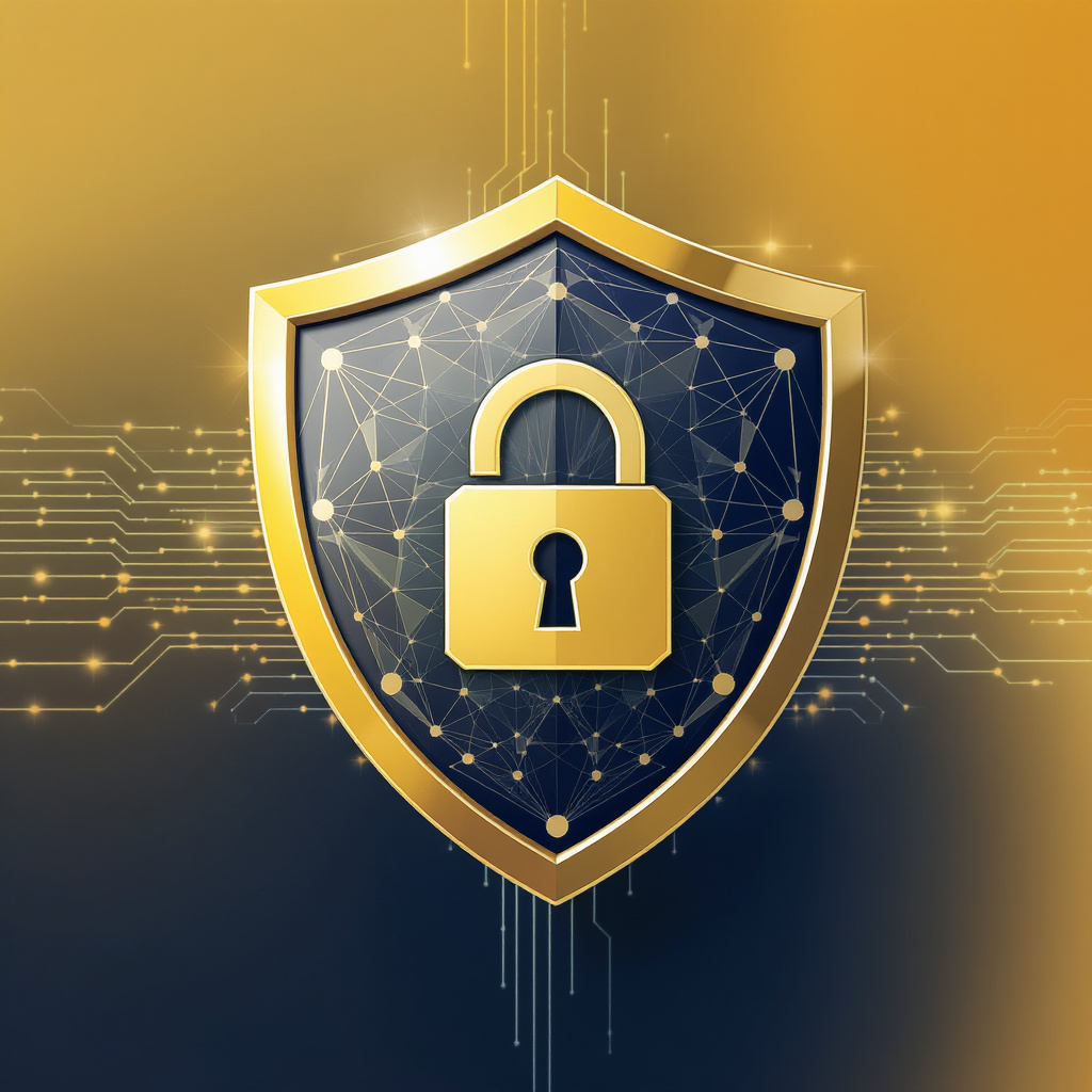 Security shield illustration